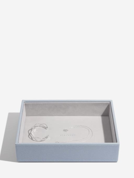 Dusky Blue Classic Jewellery Box Set of 5