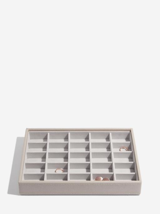 Szkatułka na biżuterię Stackers pięcioelementowa classic taupe