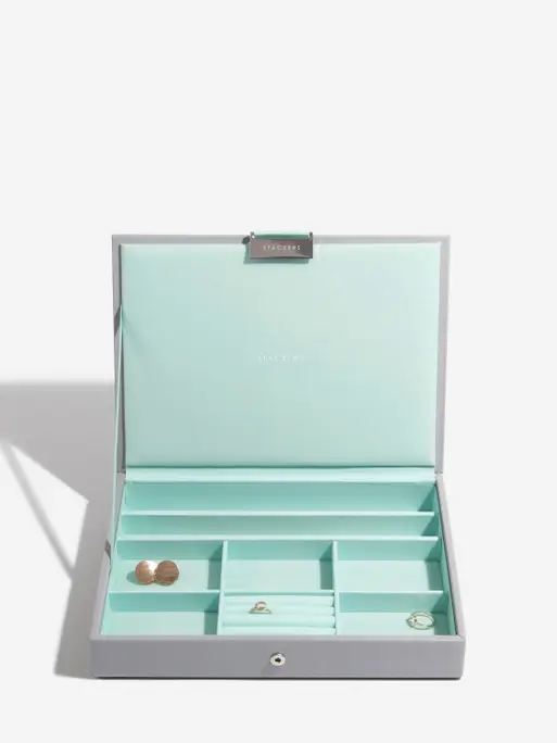 Grey Mint Classic Jewellery Box Set of 3
