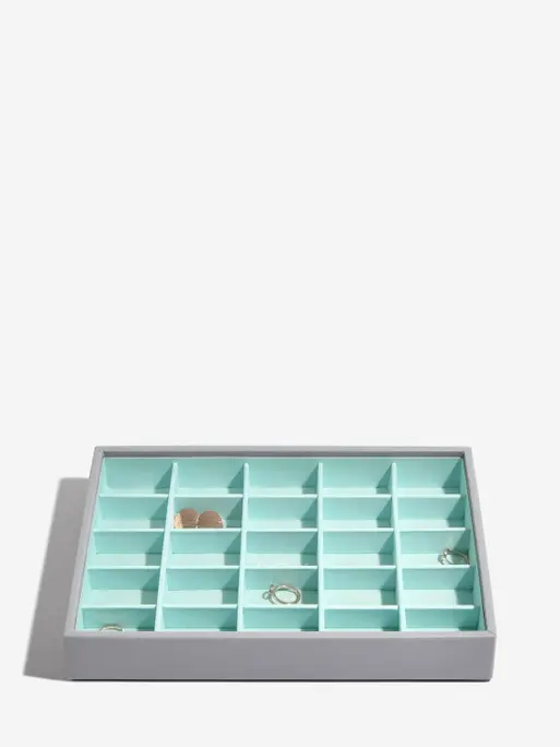 Grey Mint Classic Jewellery Box Set of 3