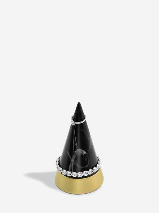 Dark Marble Cone Jewellery Peak