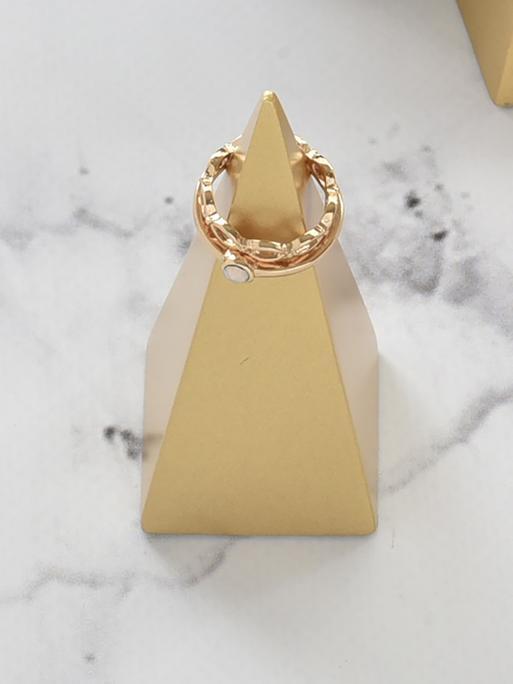 Gold Pyramid Small Jewellery Peak