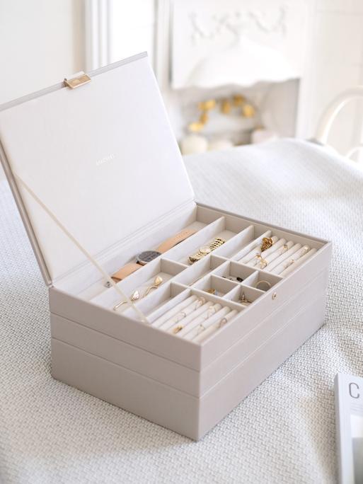 Taupe Supersize Jewellery Box