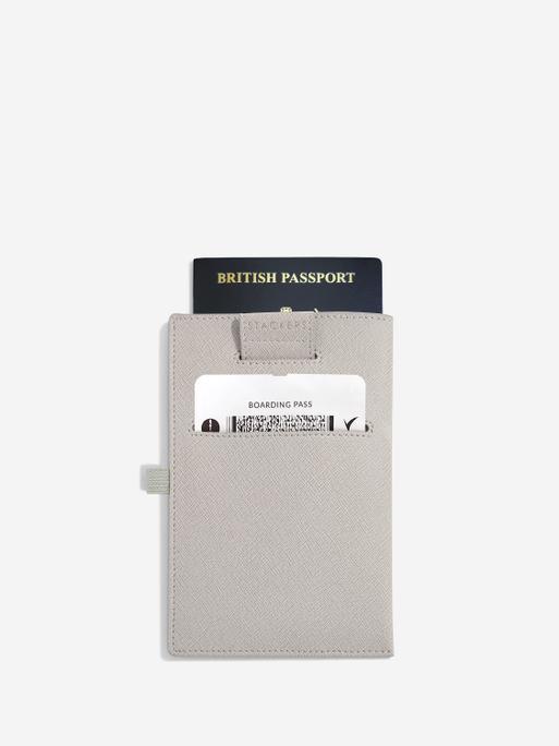 Taupe Passport Sleeve & Luggage Tag