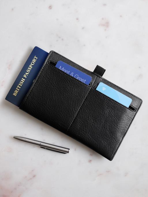 Black Passport Sleeve