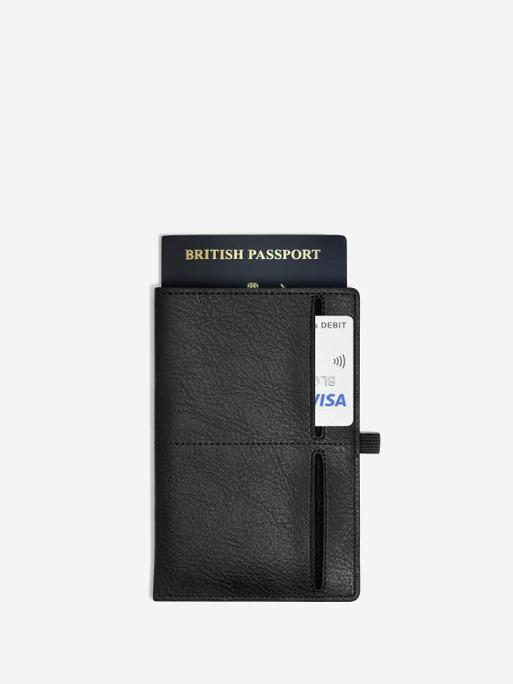 Black Passport Sleeve