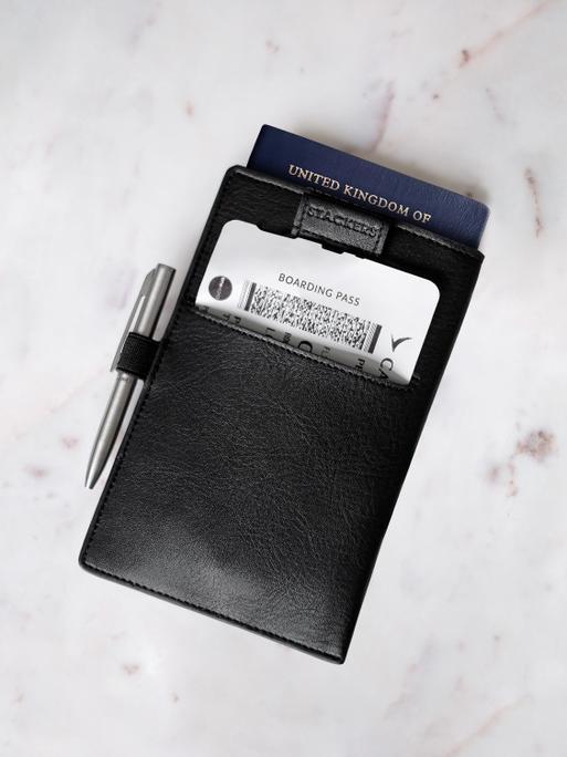 Black Passport Sleeve