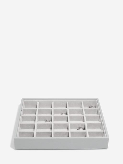 Pebble Grey Classic Jewellery Box