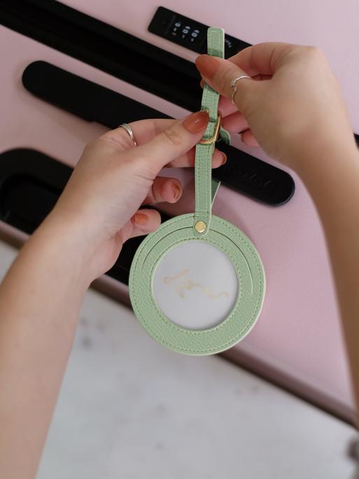 Sage Green Luggage Tag
