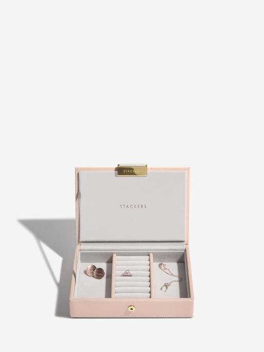 Blush & Champagne Gold Mini Jewellery Box Set of 2