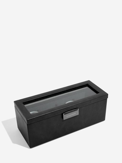 Plastic watch box discount
