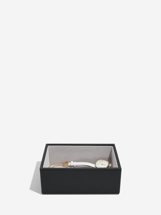 Black Mini Jewellery Box Set of 2