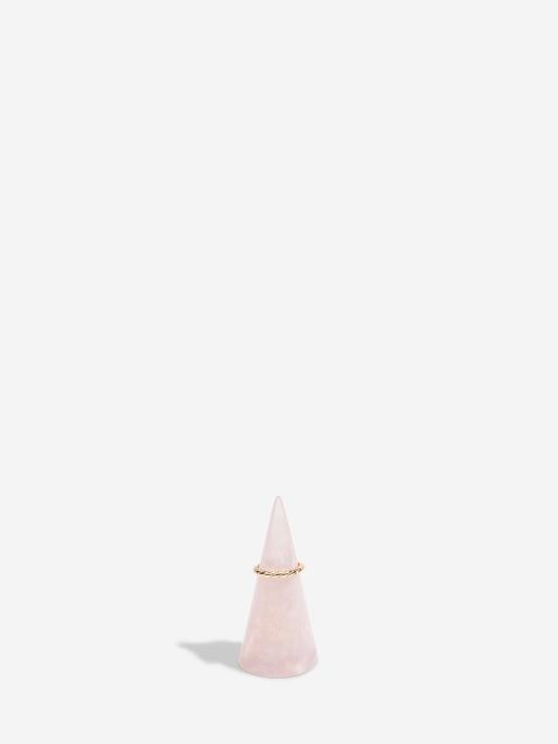 Rose Quartz Effect Small Jewellery Peak