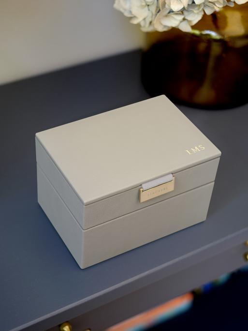 Oatmeal Mini Jewellery Box Set of 2