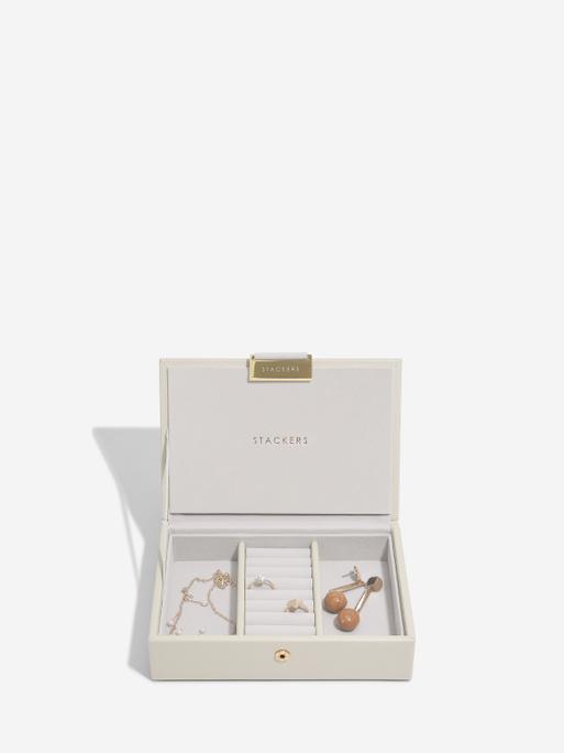 Oatmeal Mini Jewellery Box Set of 2
