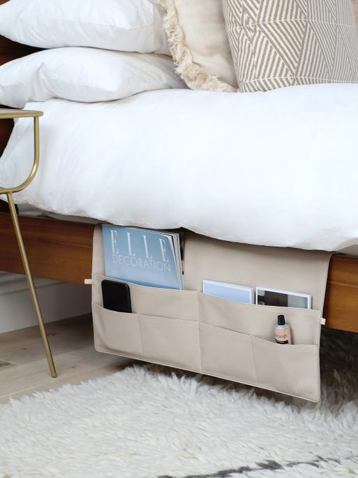 Oatmeal Large Bed Pocket
