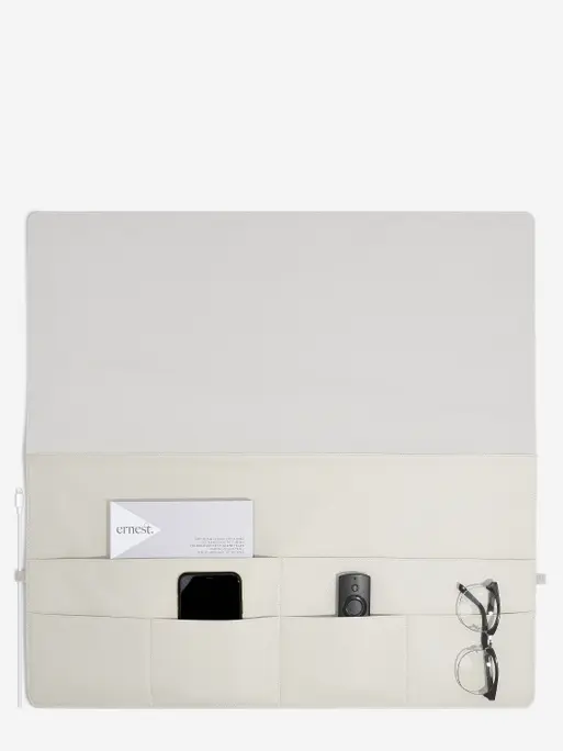 Oatmeal Large Bed Pocket