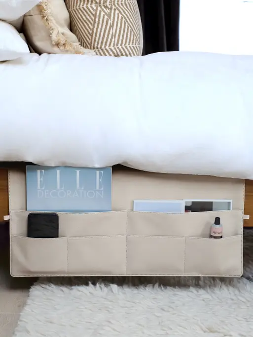 Oatmeal Large Bed Pocket