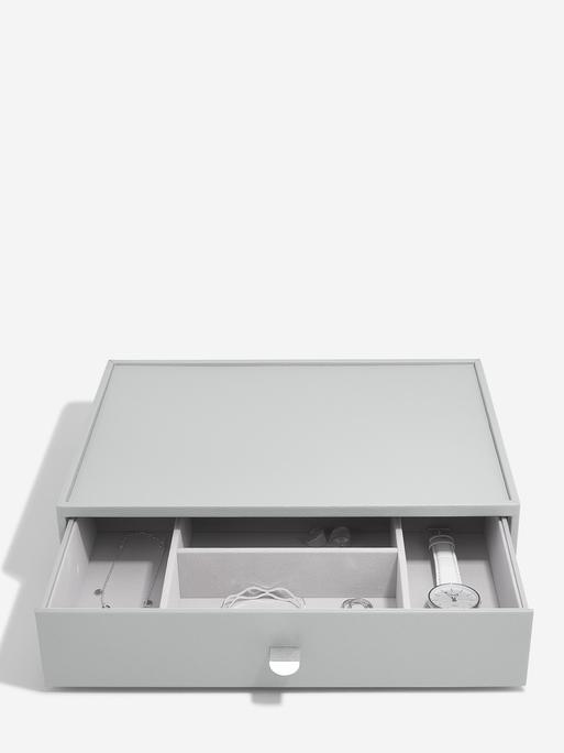 Pebble Grey Supersize Display Jewellery Box Set of 2