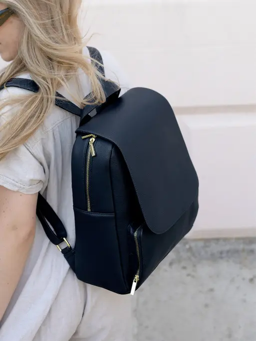Navy Blue Backpack