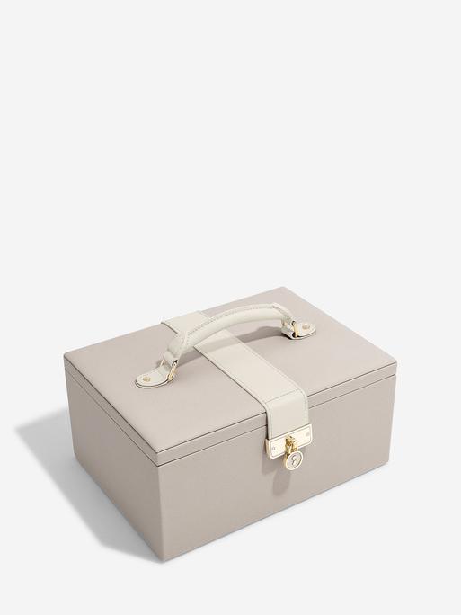 Taupe Luxury Classic Jewellery Box