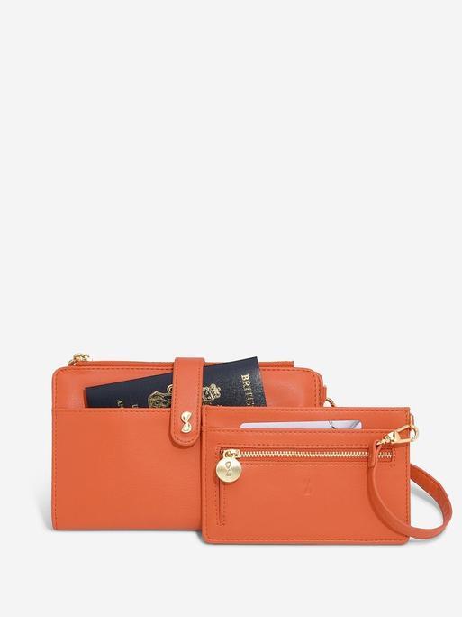 Orange Large Purse