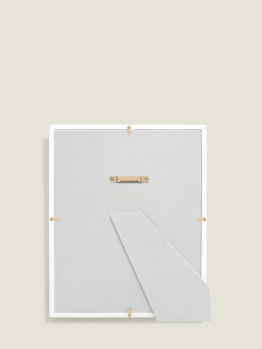 White Jewellery Glass Display Frame