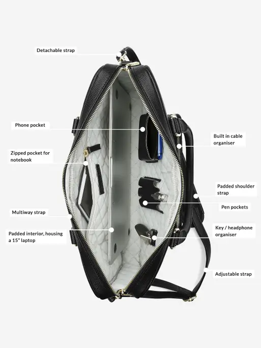 Black Laptop Bag
