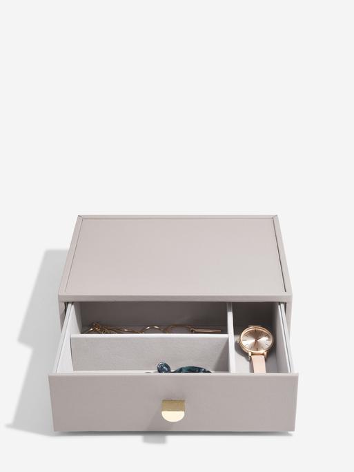 Taupe Classic Jewellery Display Box Set of 2