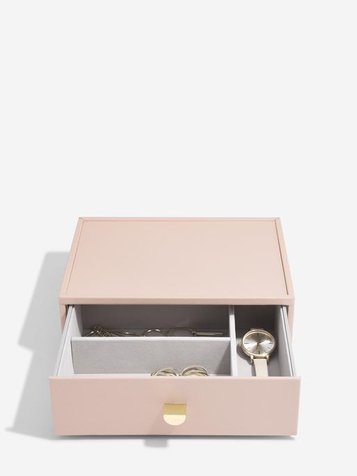 Blush Pink Classic Display Jewellery Box Set of 2