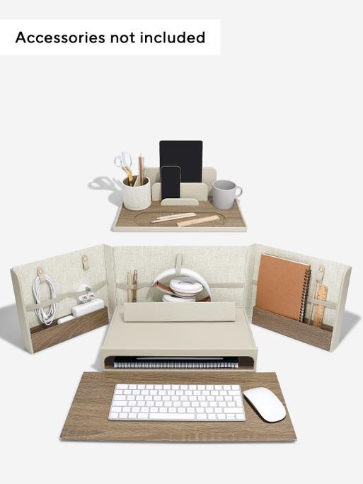 Oatmeal & Linen Office In A Box