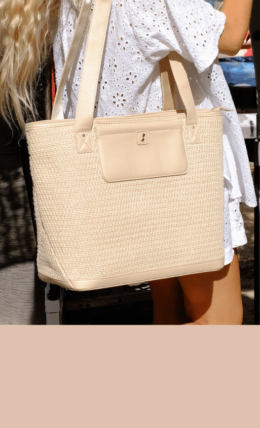 Blush Raffia