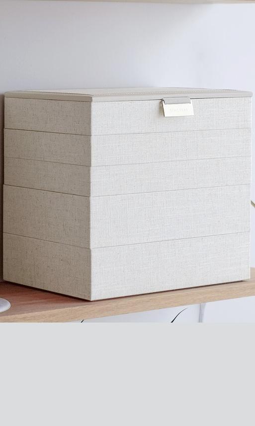Oatmeal  & Linen Block