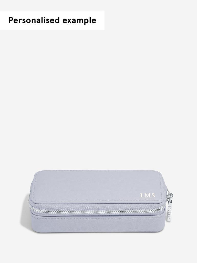 Lavender Medium Zipped Jewellery Box
