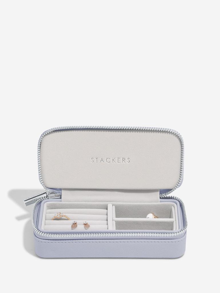 Lavender Medium Zipped Jewellery Box