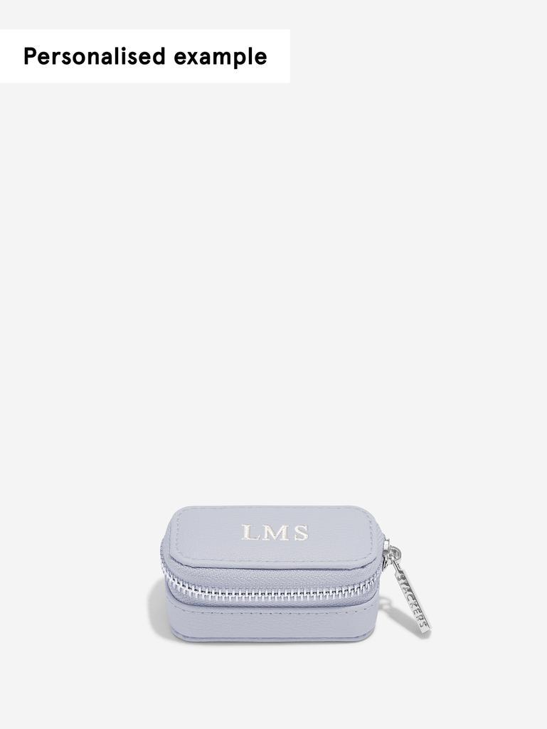 Lavender Petite Zipped Jewellery Box