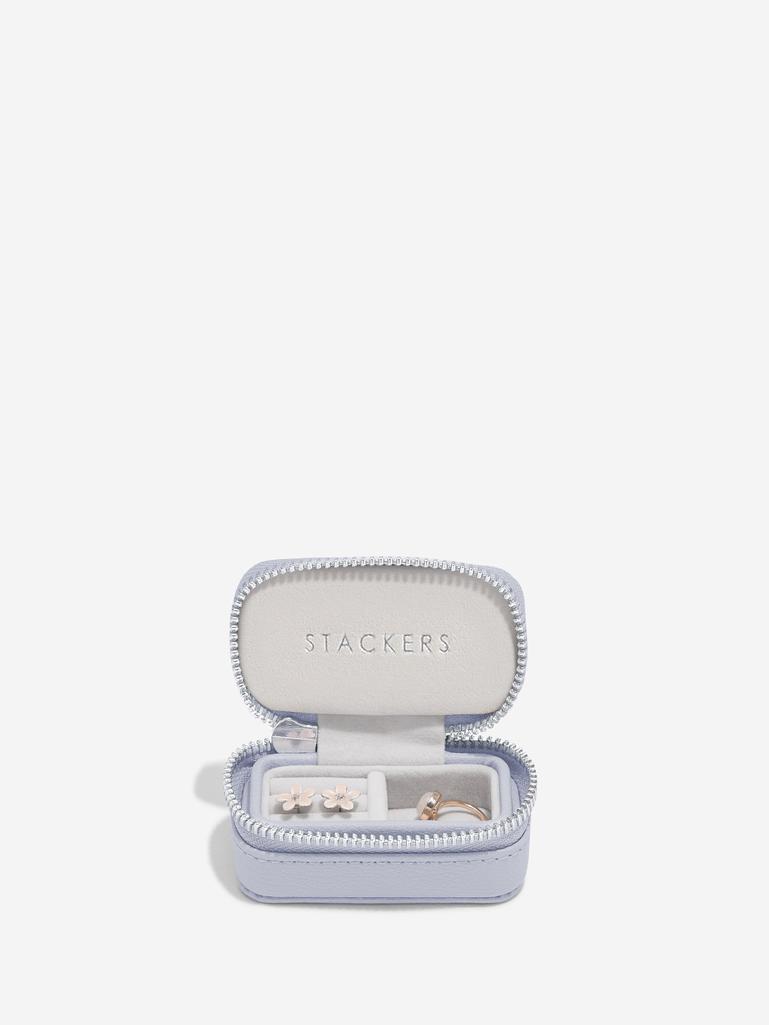 Lavender Petite Zipped Jewellery Box