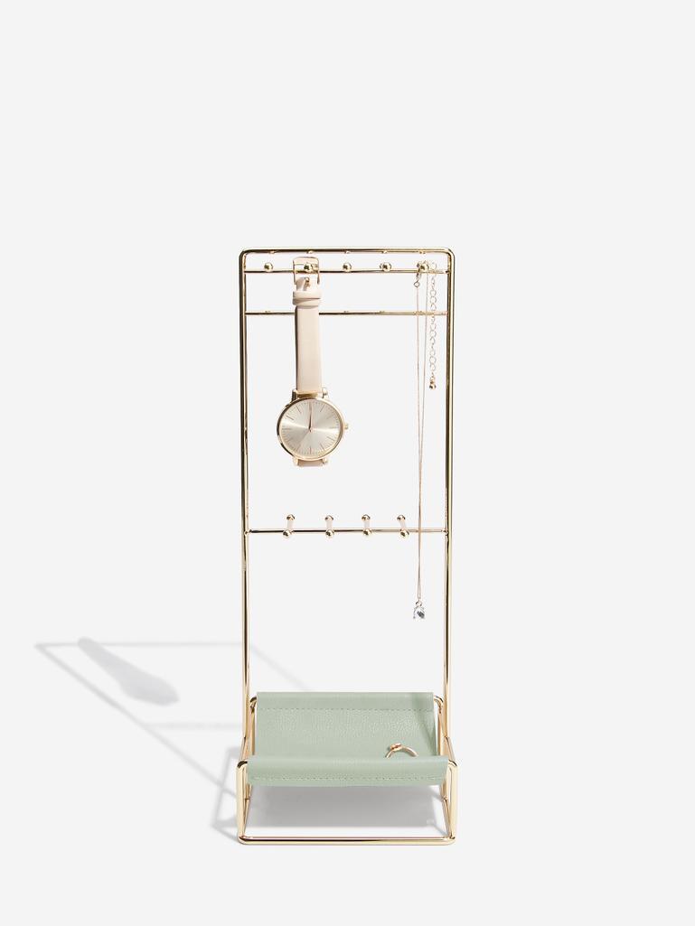 Sage Green Scoop Jewellery Stand