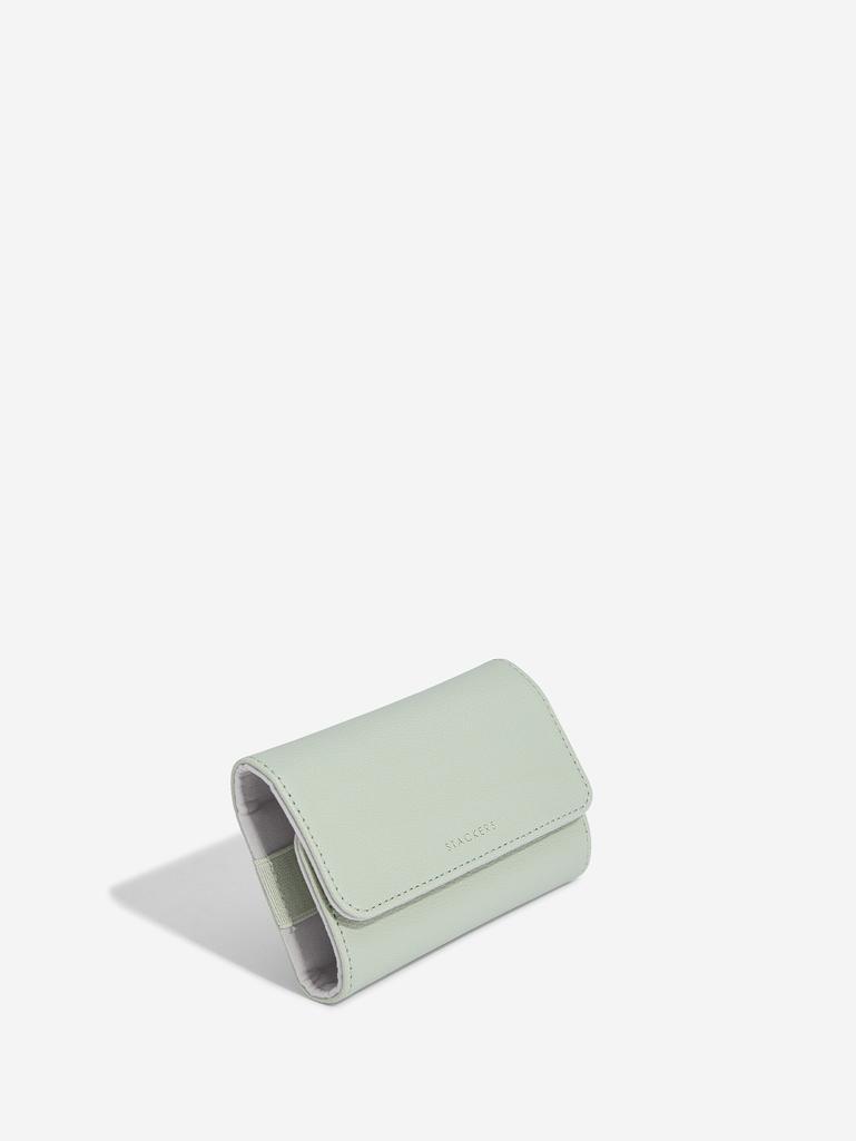 Etui na ładowarki i słuchawki Stackers Compact zieleń szałwiowa