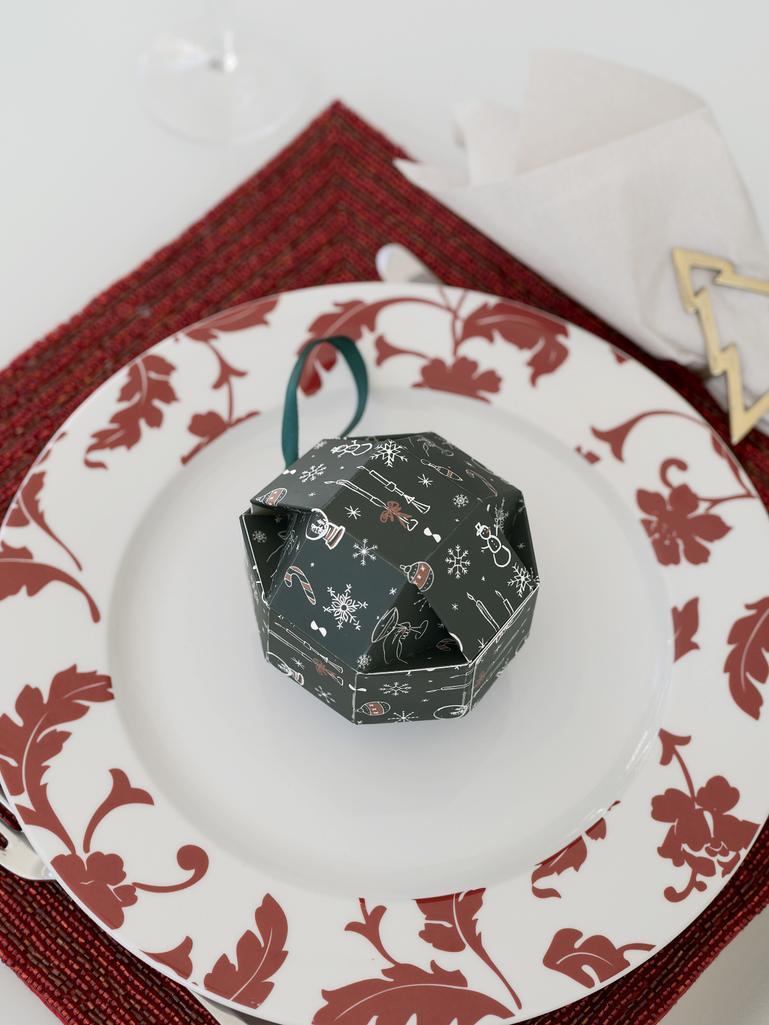 Taupe Nano Jewellery Box Keyring Bauble