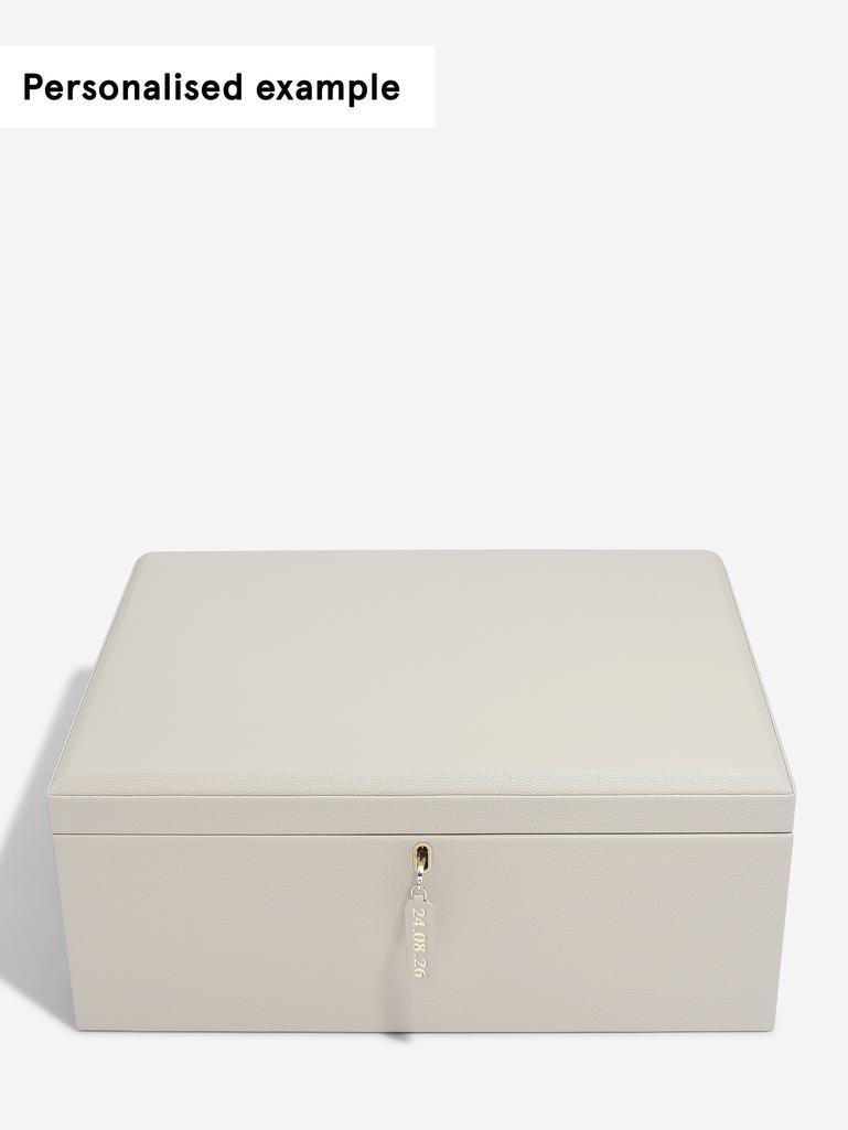 Oatmeal Keepsake Memory Box