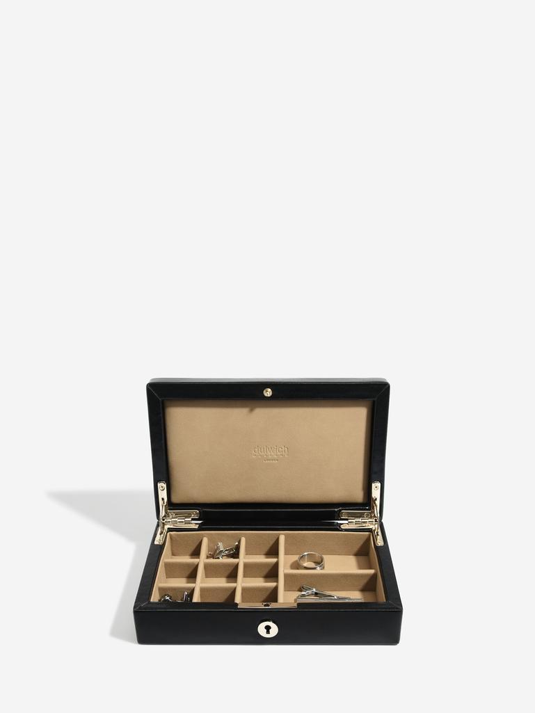 Windsor Black Cufflink Box