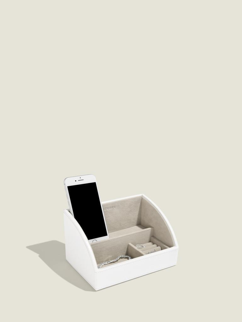 White Mini Phone Valet