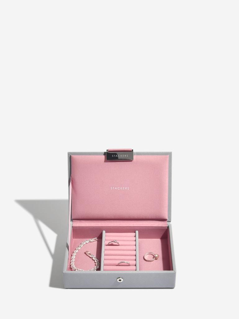 Grey & Rose Mini Jewellery Box Lid