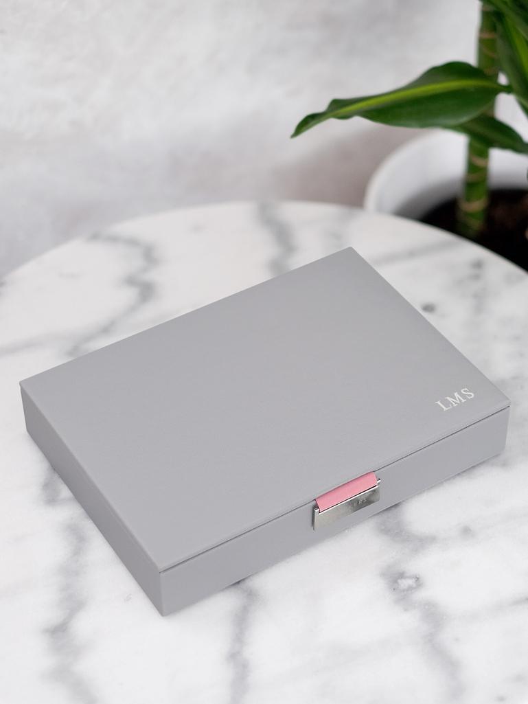 Grey & Rose Classic Jewellery Box Lid