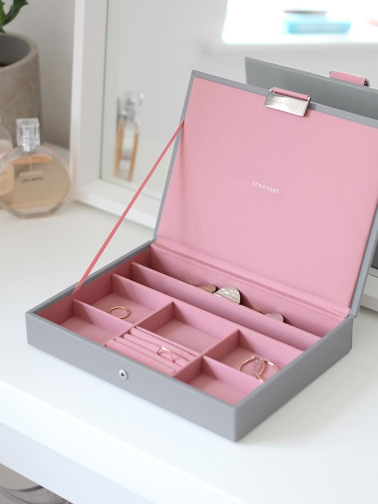 Grey & Rose Classic Jewellery Box Lid