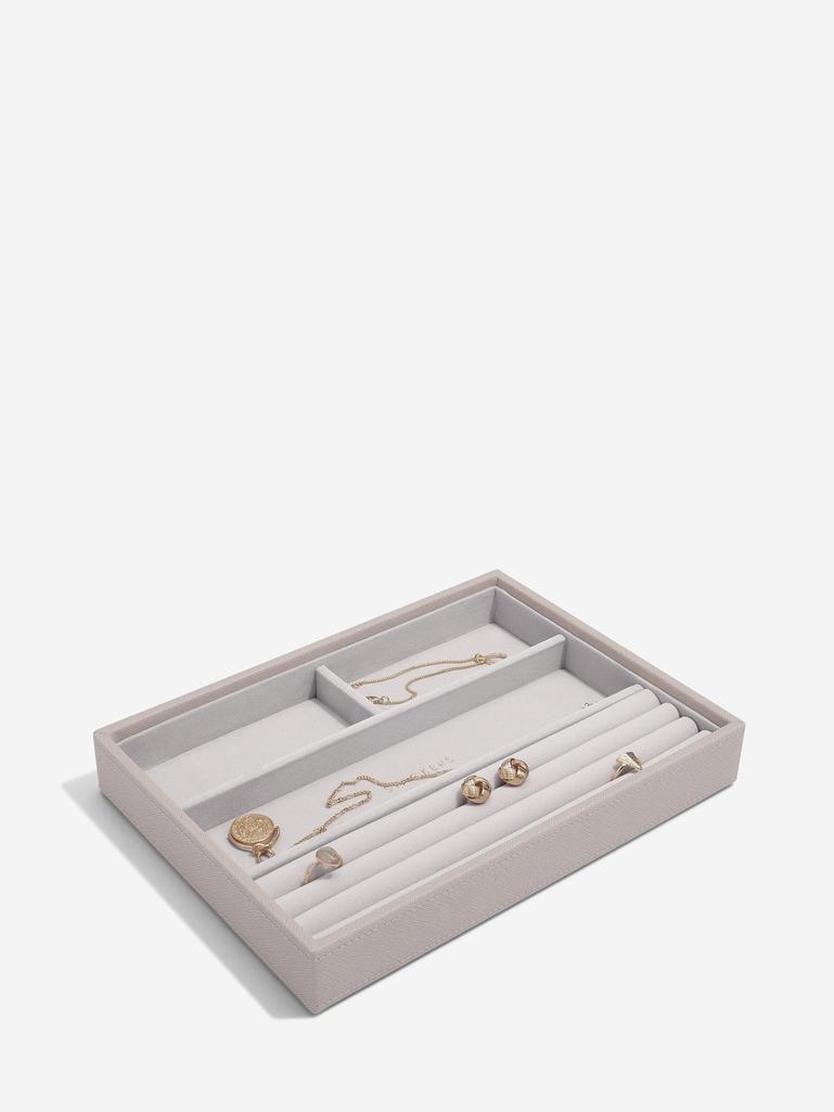 Szkatułka na biżuterię Stackers 4 komorowa classic taupe