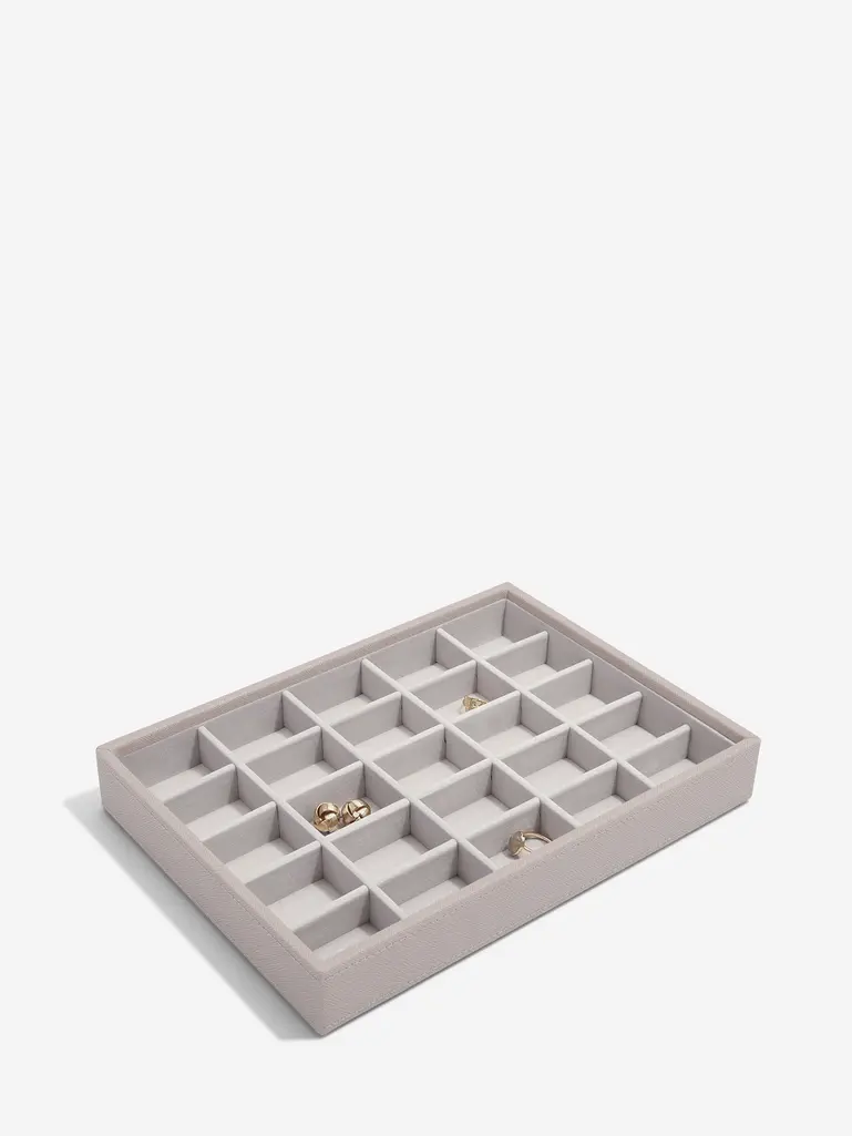 Szkatułka na biżuterię Stackers 25 komorowa classic taupe