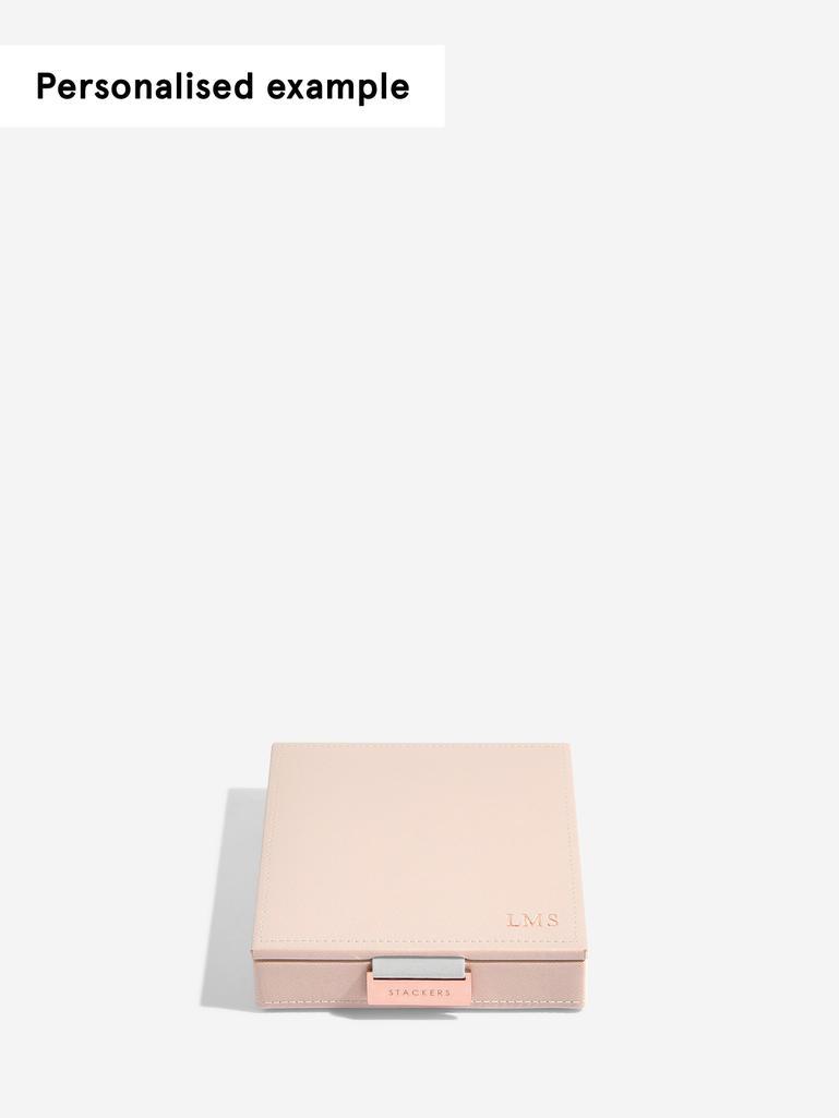 Blush Pink Charm Jewellery Box Lid