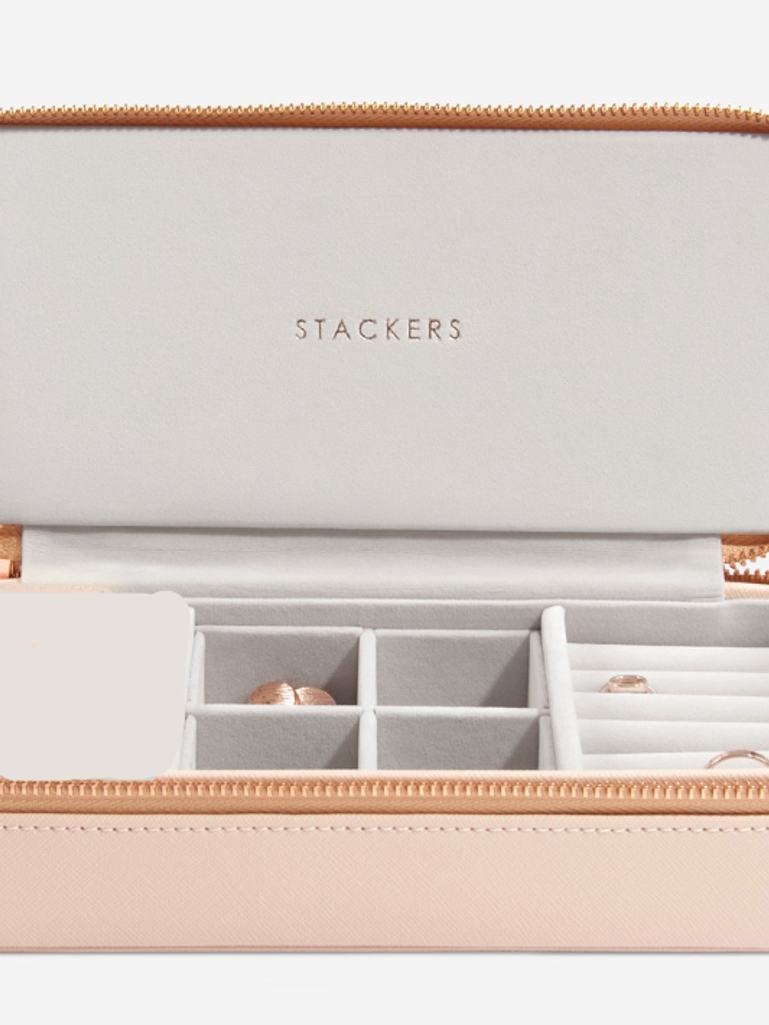 STACKER BLUSH PINK LARGE TRAVEL BOX